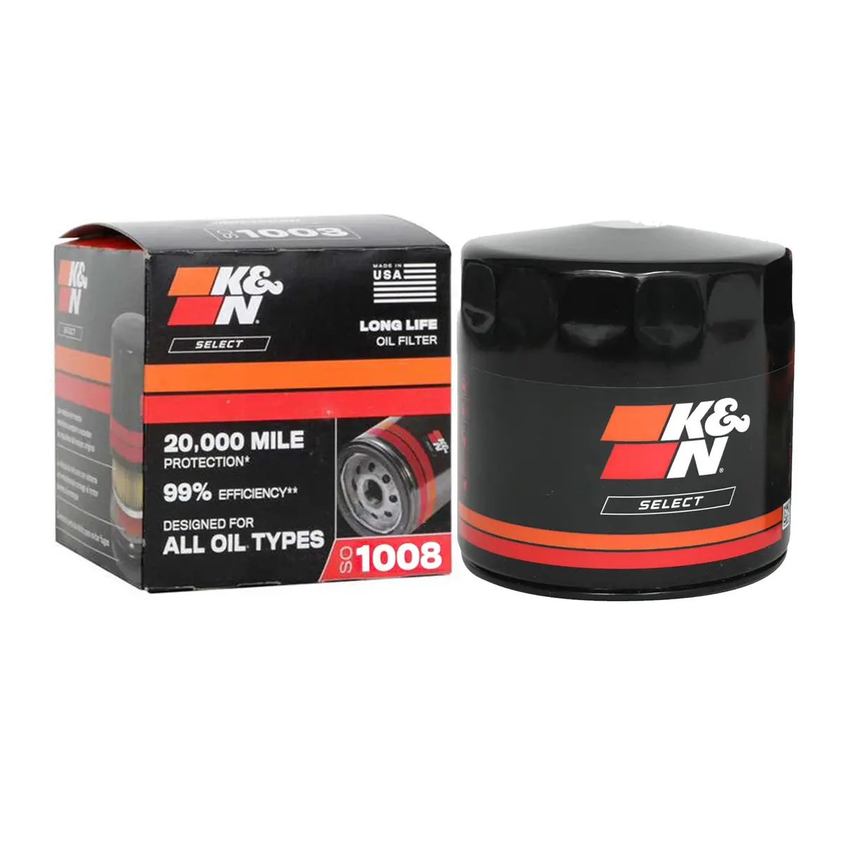 K&N Select Oil Filter So-1008 1
