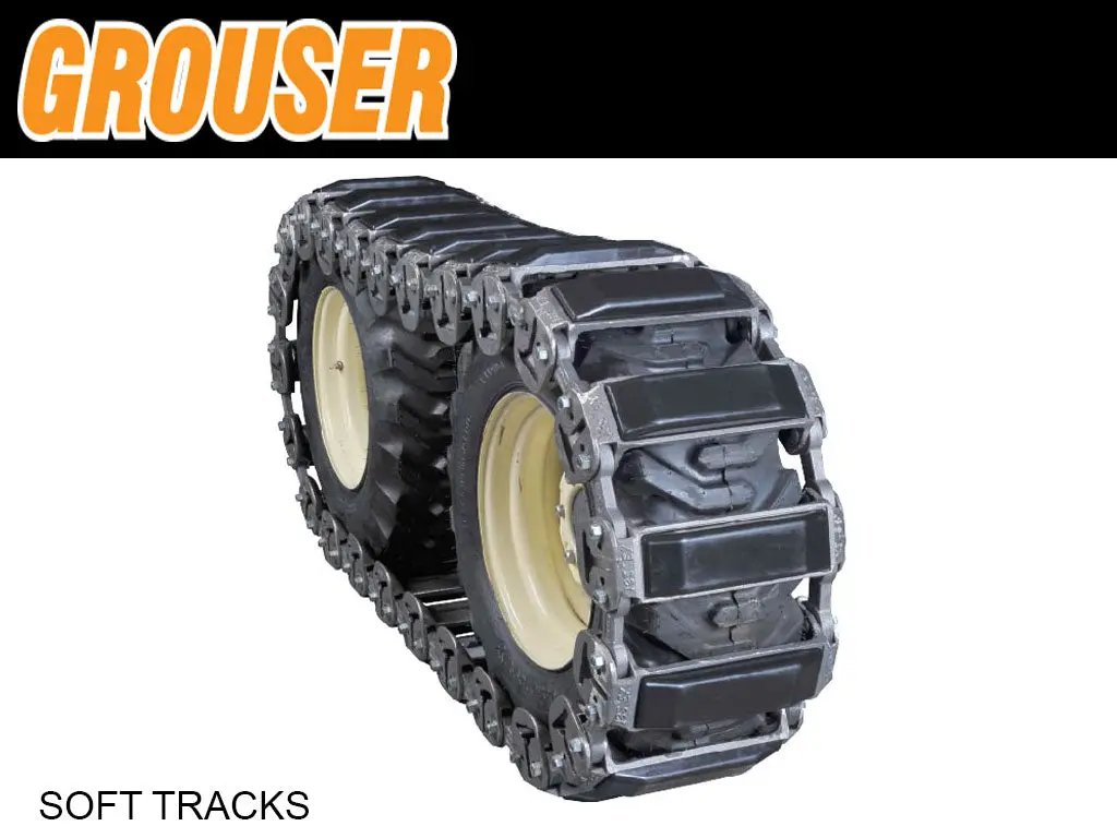 Grouser Soft Tracks For Skid Steer Loader 1