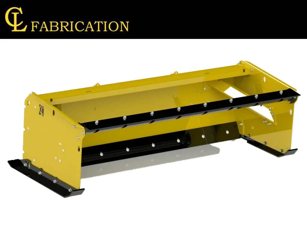 Cl Fabrication Snow Push For Skid Steer 1