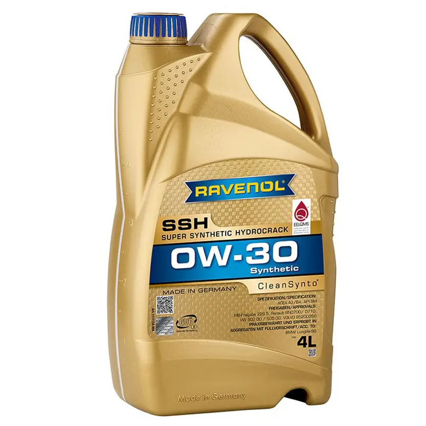 Ravenol Synthetic Clean Synto Ssh 0W30 4 Liters 1
