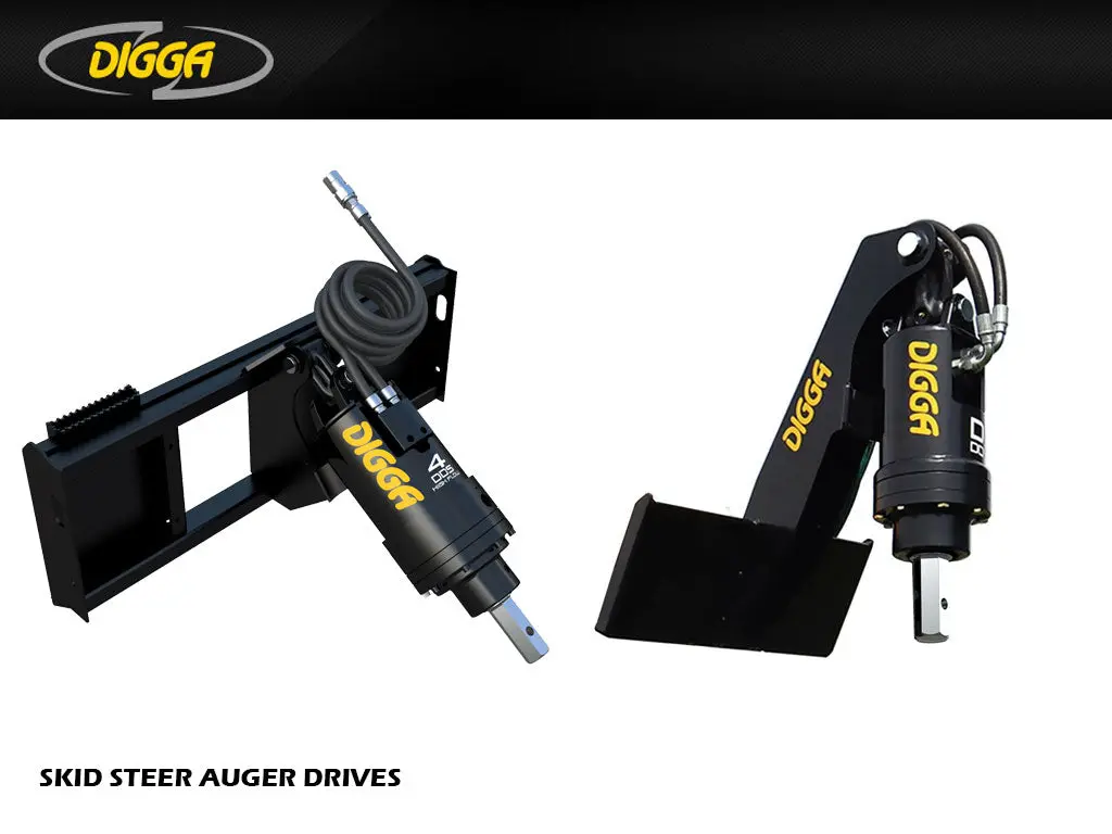 Digga  Auger Drives For Skid Steers 1
