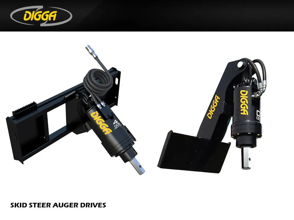 Digga Dds Series Auger Drive For Skid Steer High Flow Only 1