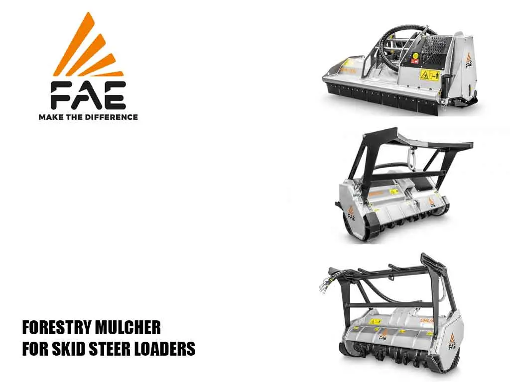 Fae Forestry Mulchers For Skid Steer Loaders 1