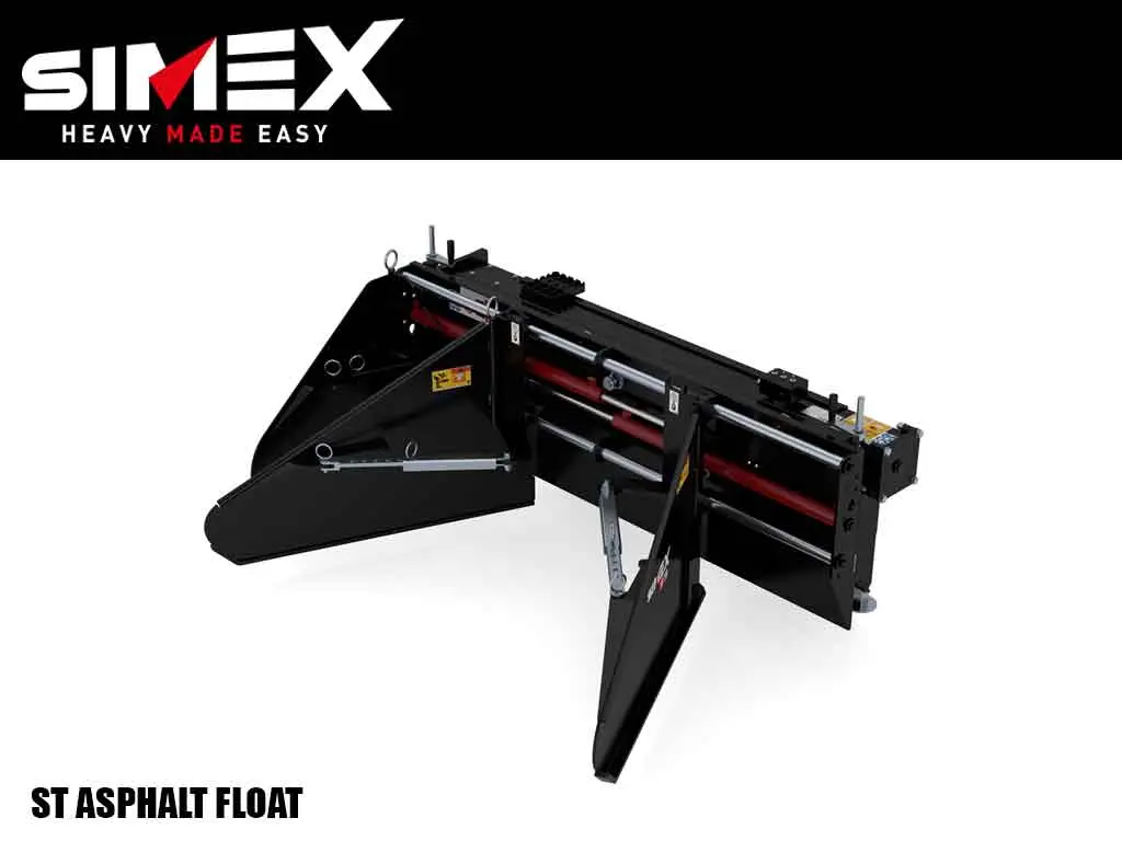 Simex Asphalt Float For Skid Steer Loaders 1