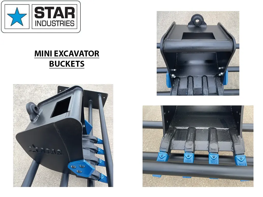 Star Mini Excavator Bucket 1