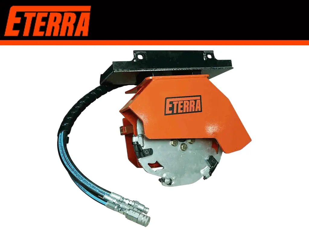 Eterra Vortex Mini Skid Steer Stump Grinder 1