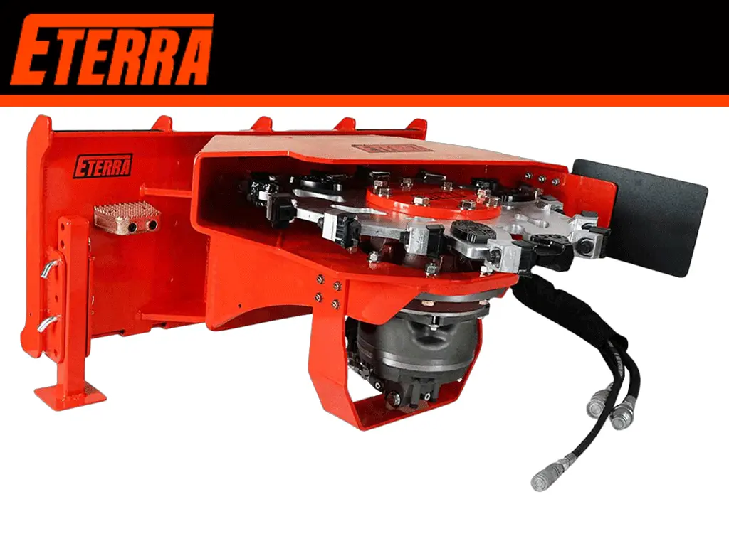 Eterra Vortex Skid Steer Stump Grinder Attachment 1