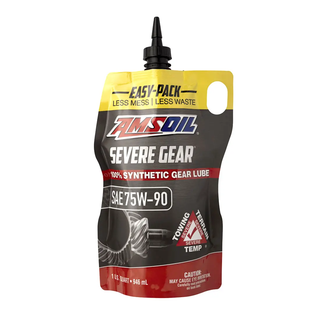 Amsoil 100% Synthetic Severe Gear Lube 75W90 1 Quart Easy Pack 1