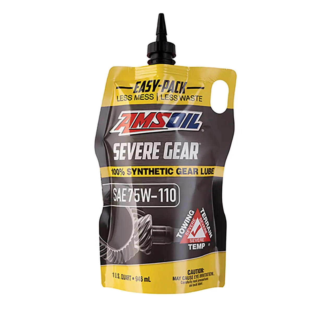 Amsoil 100% Synthetic Severe Gear Lube 75W110 1 Quart Easy Pack 1