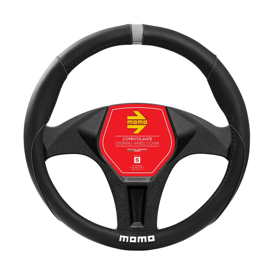 Momo Steering Cover Elegant Black/Grey M 1