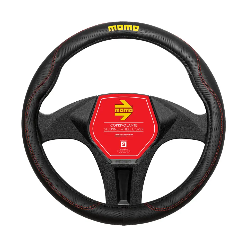 Momo Steering Cover Comfort Black/Red 1