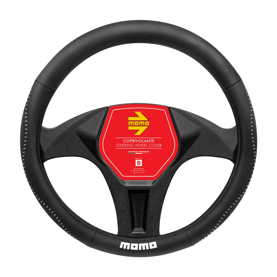 Momo Steering Cover Street Black/Grey 1