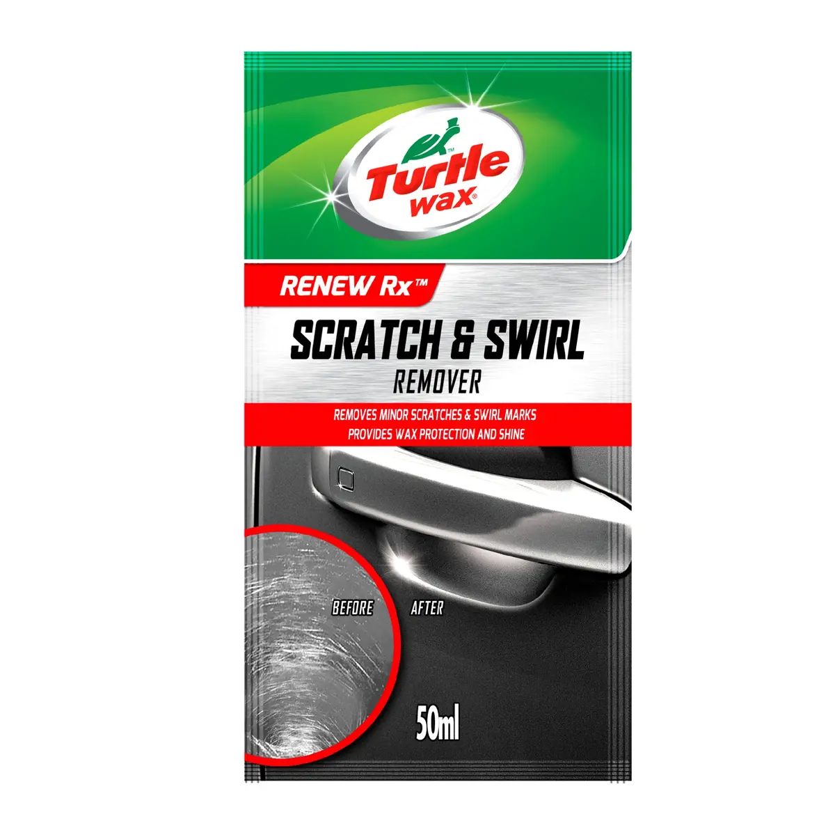 Turtle Wax Scratch & Swirl Remover Sachet 50Ml 1