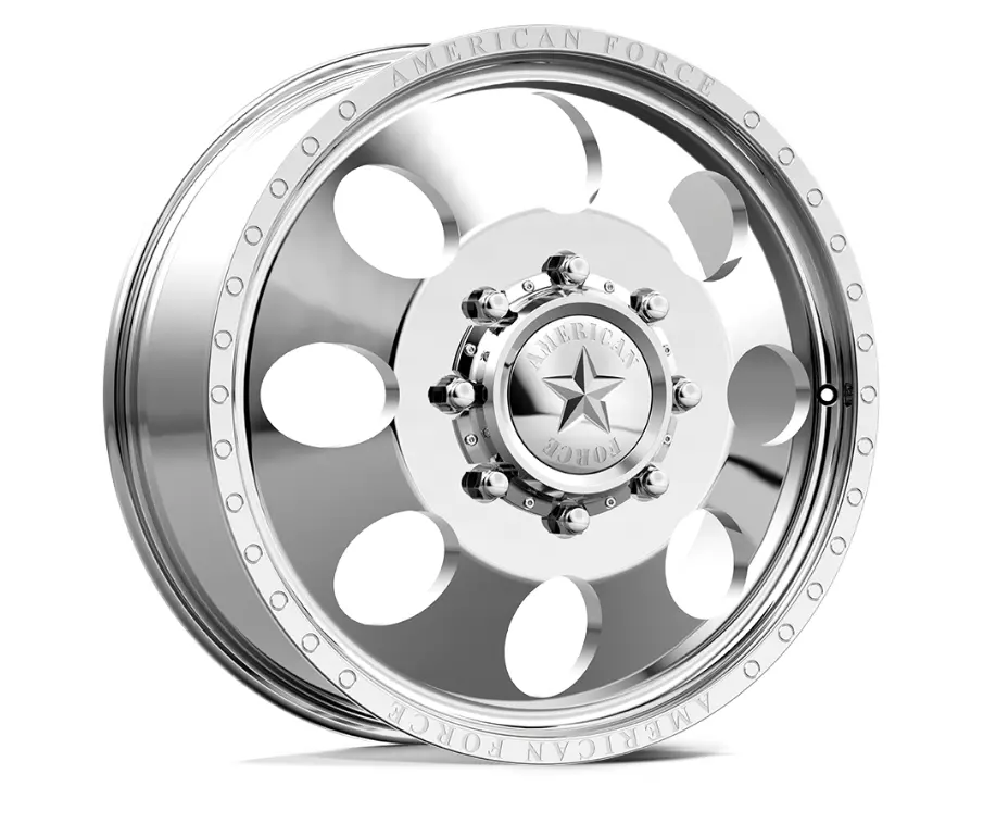American Force Dually Direct Bolt On Classic "Radial" Wheel Set (22X8.25)F350 Drw 05-Present 8X200 (Demo Kit) 1