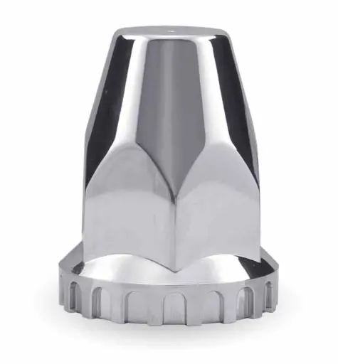 Northstar Chrome Screw-On Nut Cover – 33Mm Hub Pilot Semi Truck Wheels (Multipack) 1