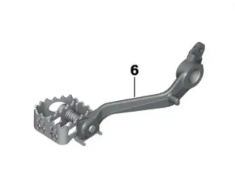 Bmw R1300gs/Gsa Enduro Foot Brake Lever 1