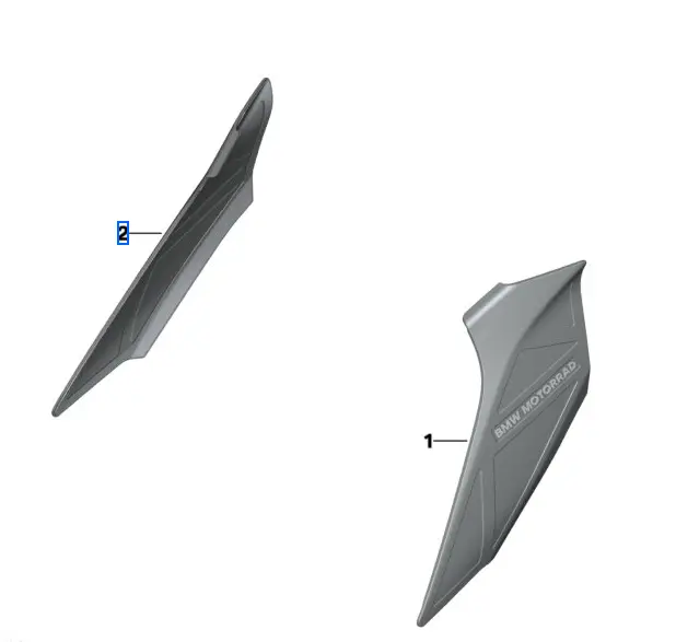 Bmw R1300gs Rear Frame Guard Left 1