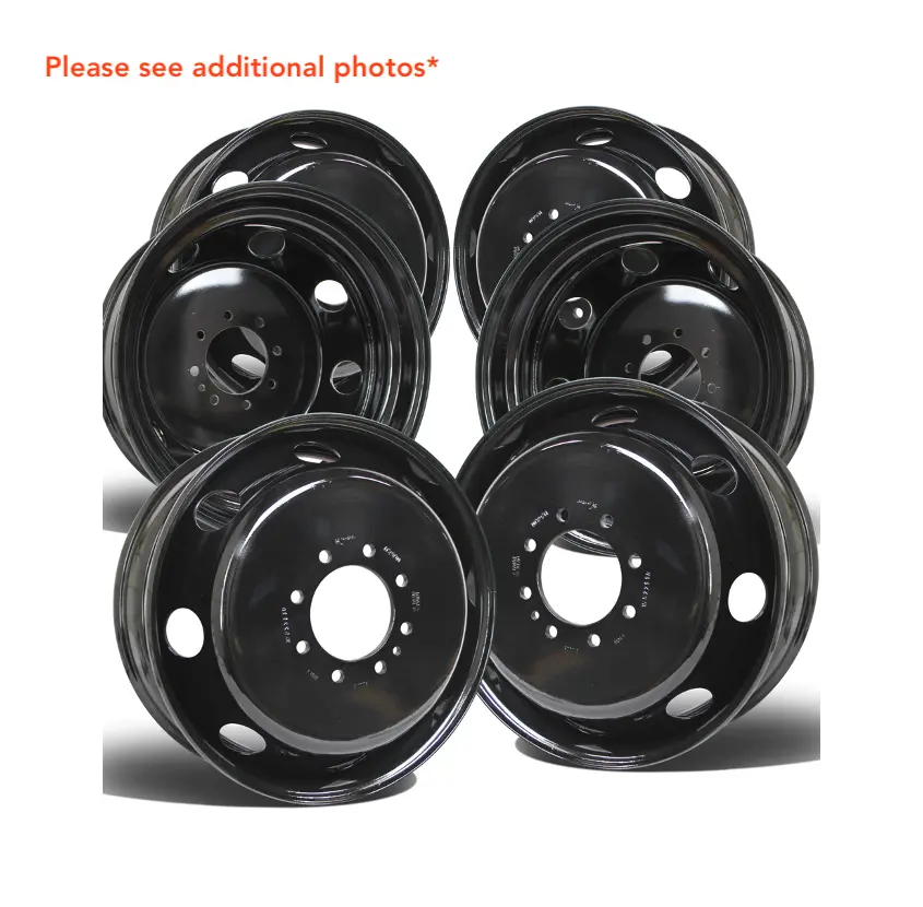 19.5X6.75 8X6.5" Black Steel (Dodge Ram 3500 1994-2018) Set Of 6 (Returned Items) 1