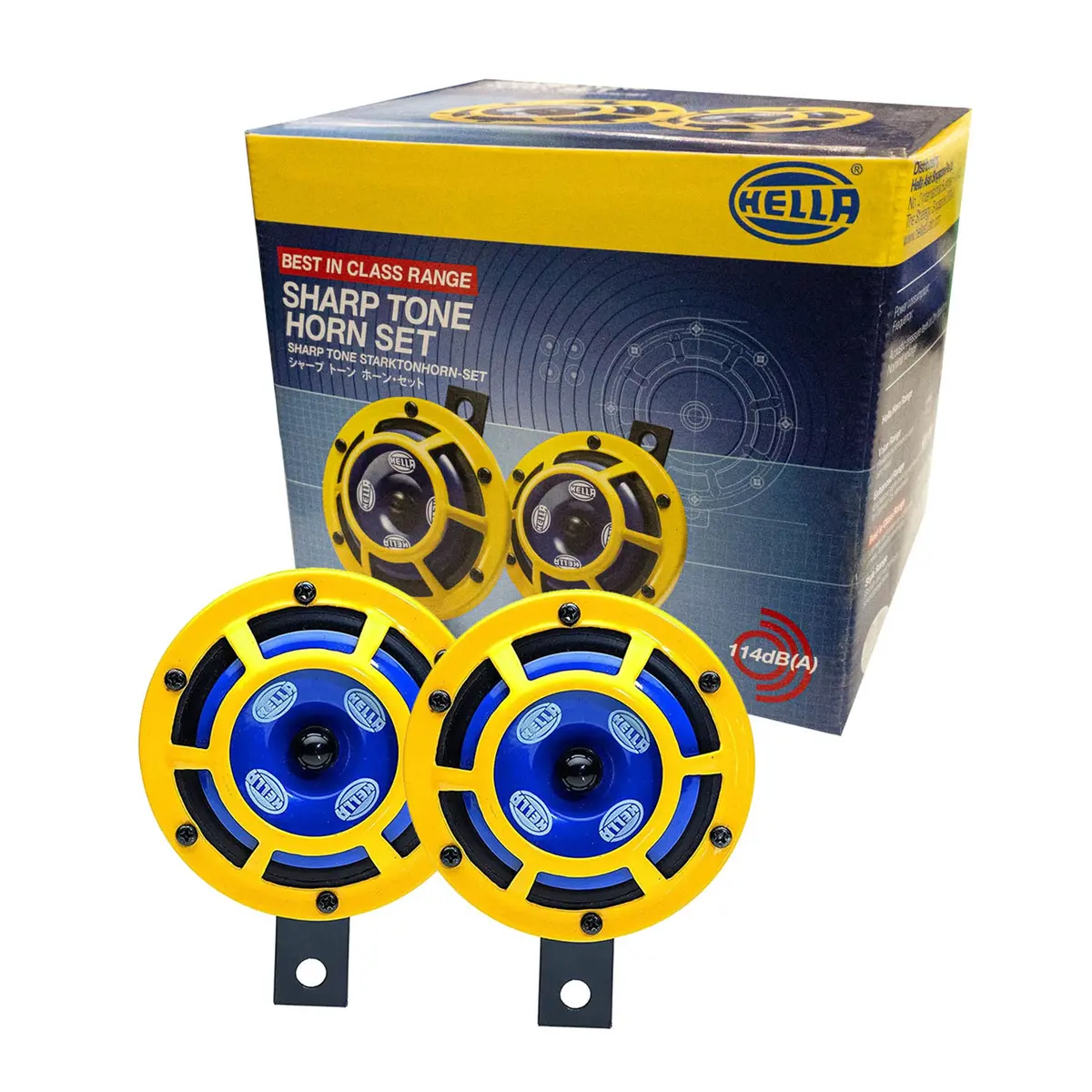 Hella Sharp Tone Horn 12V 415Hz / 350Hz 1