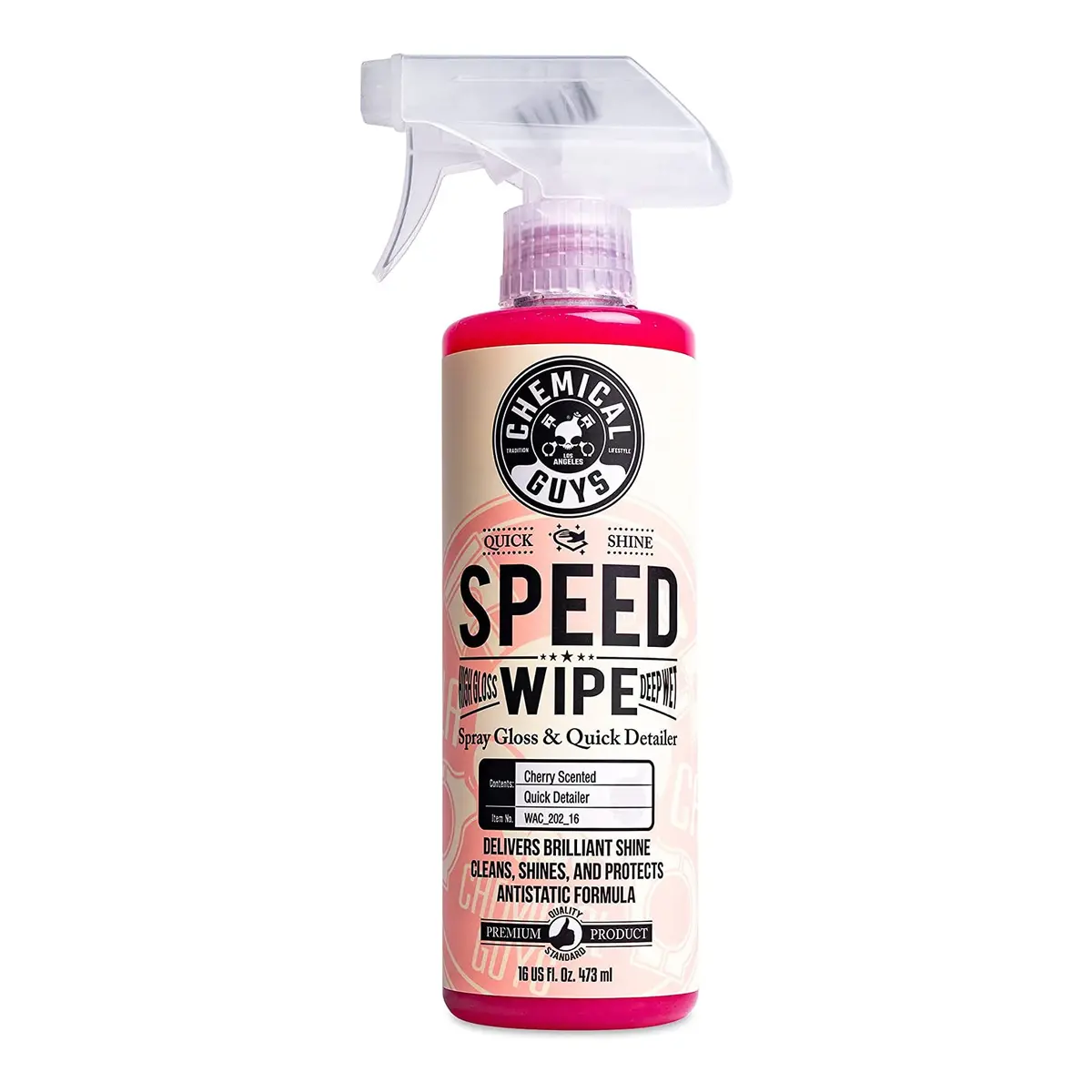 Chemical Guys Speed Wipe Quick Detailer 16Oz. 1