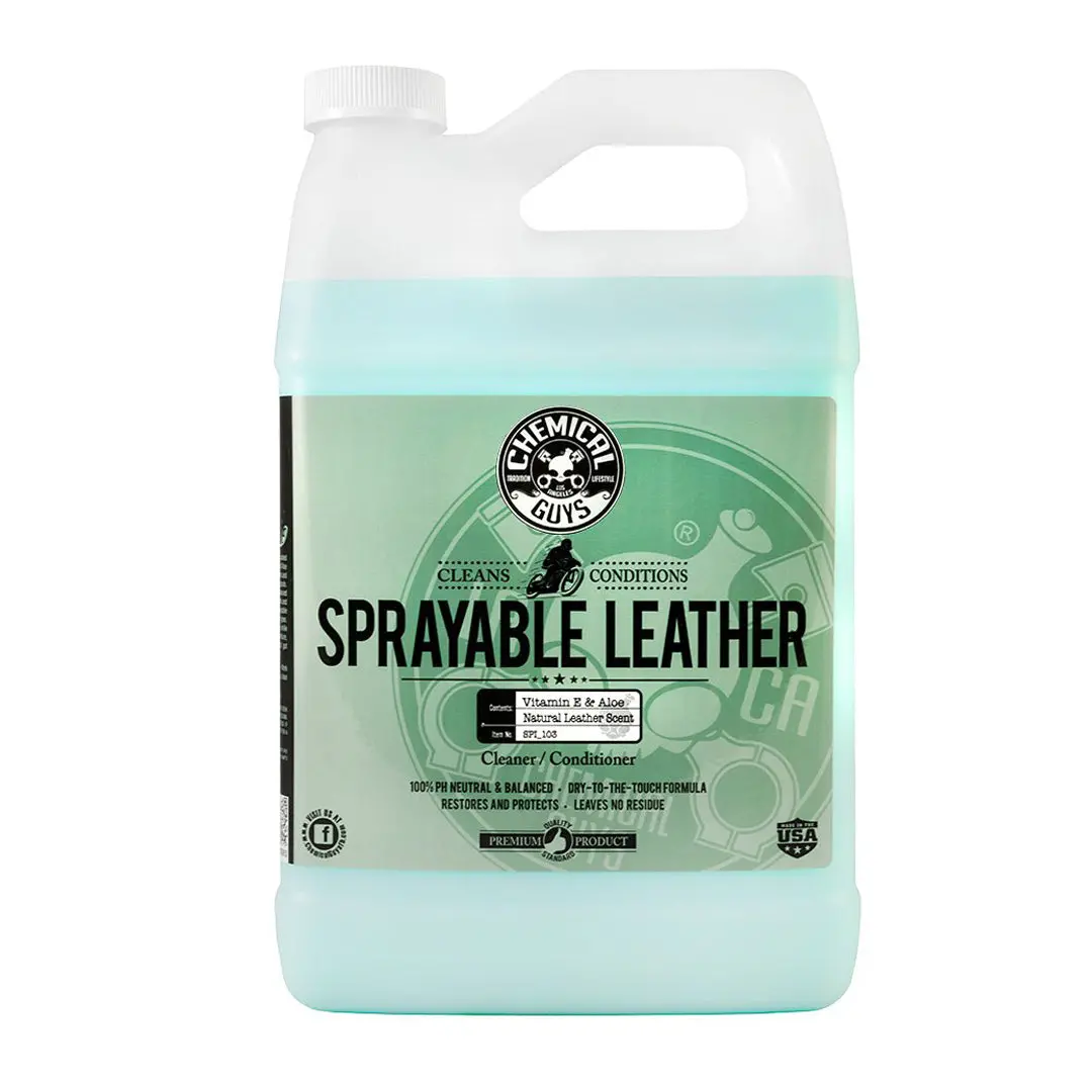 Chemical Guys Sprayable Leather Cleaner And Conditioner In One 1 Gallon 1
