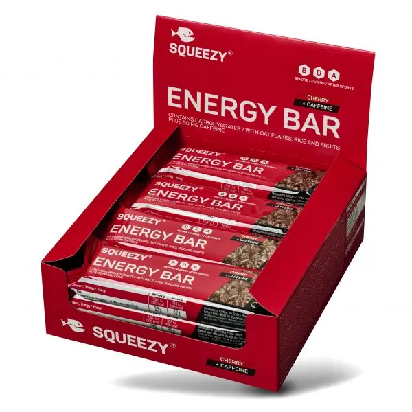 Squeezy Energy Bar Cherry 1