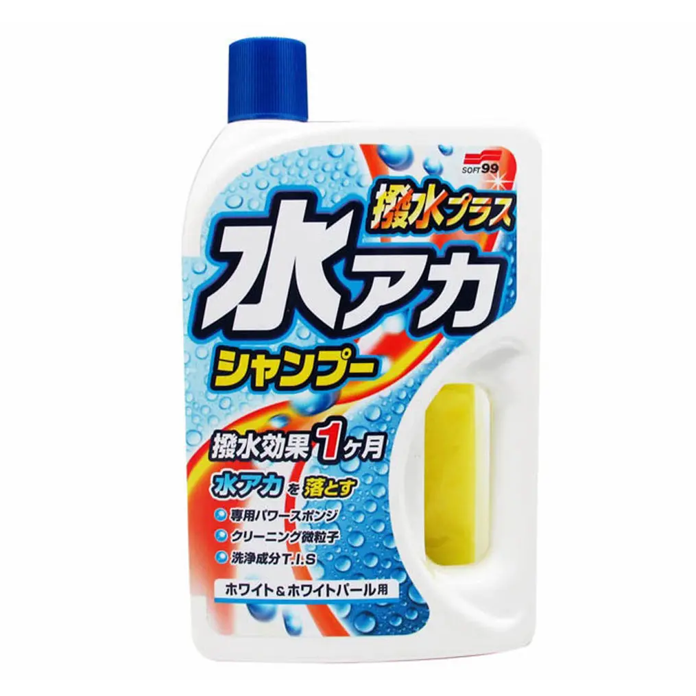 Soft99 Super Cleaning Shampoo + Wax White & White Pearl 750Ml 1