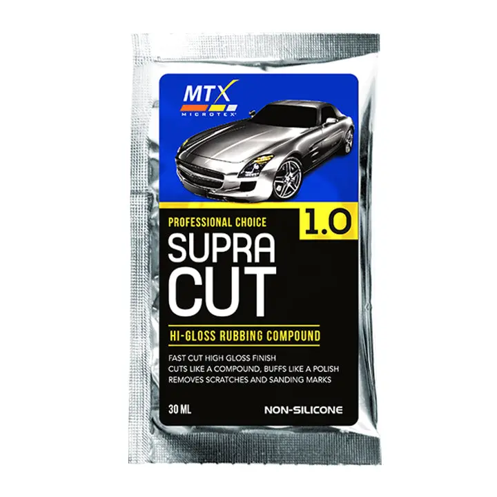 Microtex Supracut Non-Silicone Hi-Gloss Rubbing Compound 30Ml 1