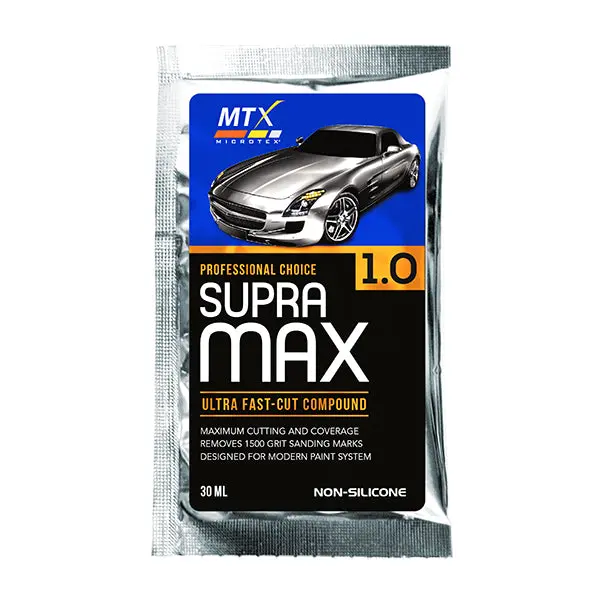 Microtex Supramax Non-Silicone Ultra Fast Cut Rubbing Compound 30Ml 1