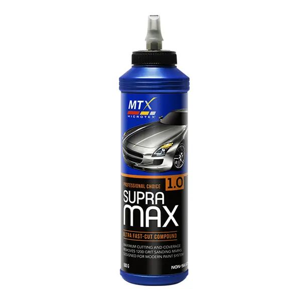 Microtex Supramax Non-Silicone Ultra Fast Cut Rubbing Compound 500G 1