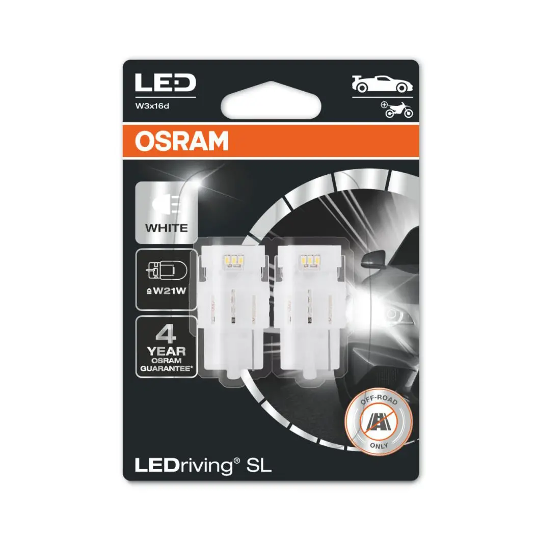 Osram Led T20 White W21w Ledriving Sl 1