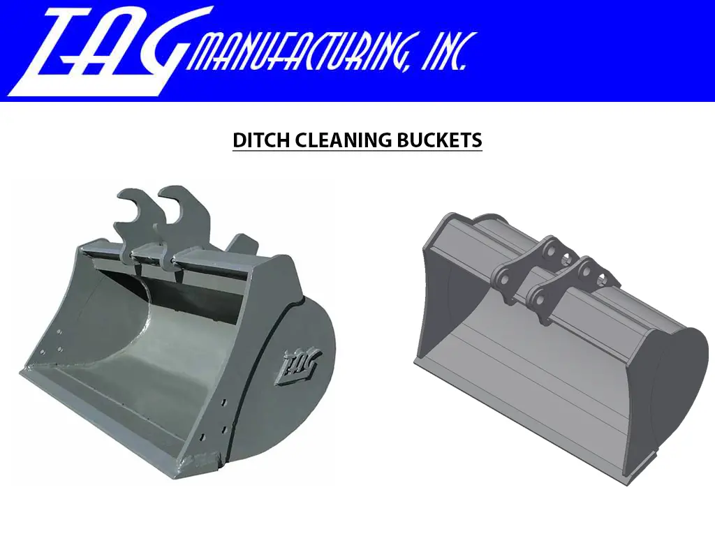 Tag Ditch Buckets For 2500 - 4000 Lbs. Excavators 1