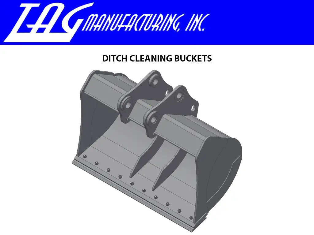 Tag Ditch Buckets For 24000 - 33000 Lbs. Excavators 1