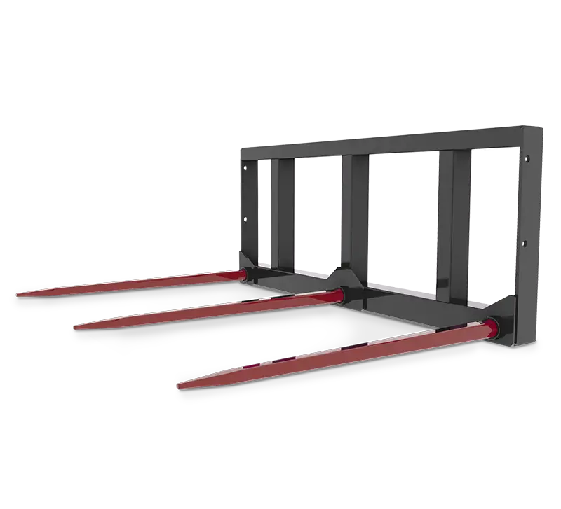 Hla Three Prong Bale Spear For Skid Steer 1