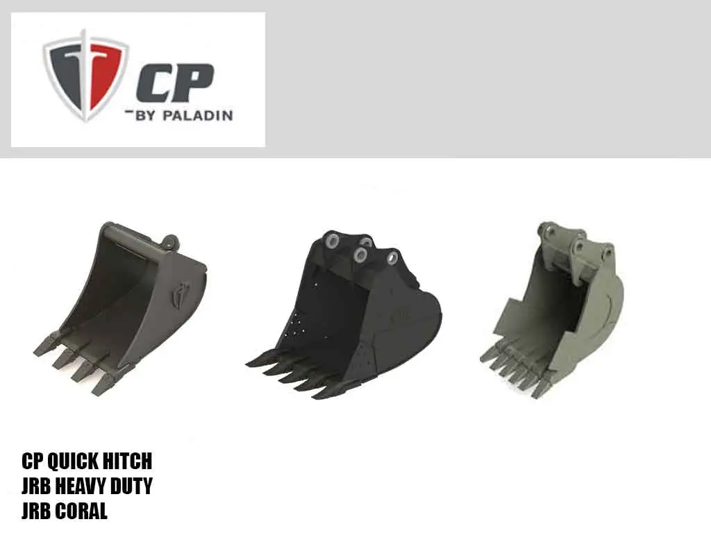 Paladin / Cp Dirt Buckets For 5 Metric Ton Class Excavators 1