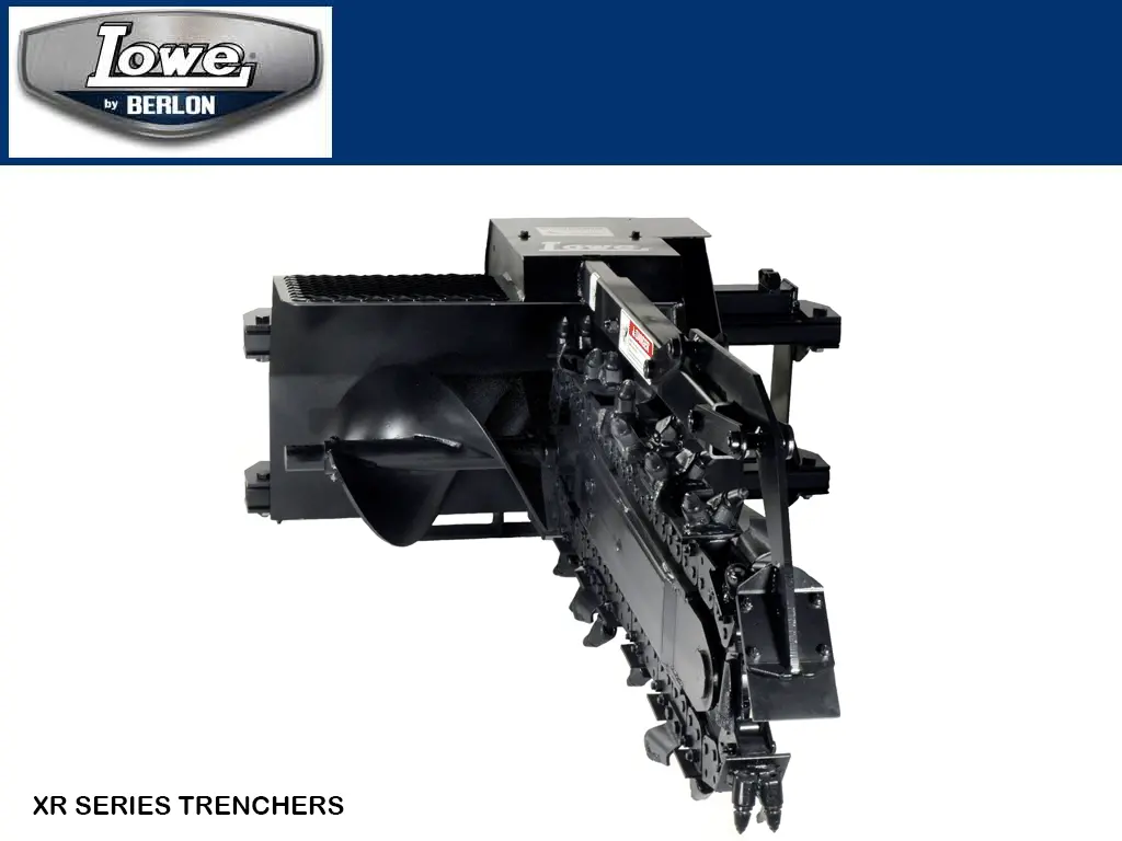 Berlon Lowe Xr35 Trencher For Skid Steer 1
