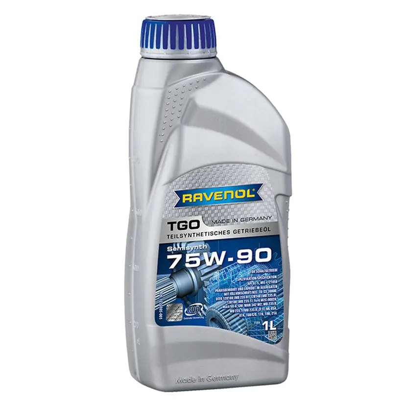 Ravenol Semi-Synthetic Manual Transmission Gear Oil Getriebeoel Tgo Gl-5 75W90 1 Liter 1