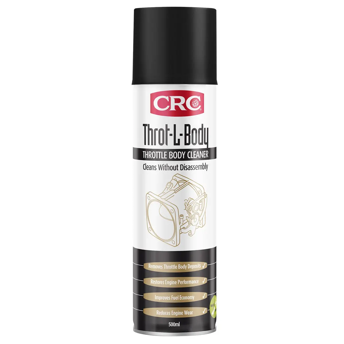 Crc Throt-L-Body Cleaner 500Ml 1