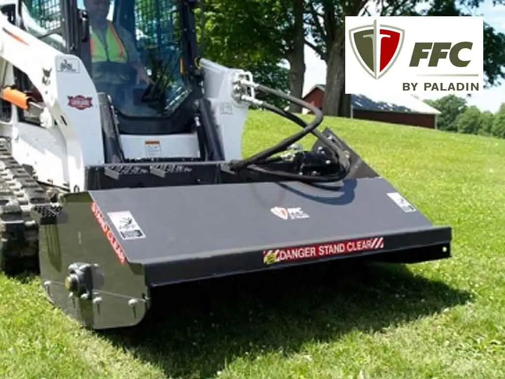 Padalin Tiller For Machines With Universal Skid Steer Mounting 1