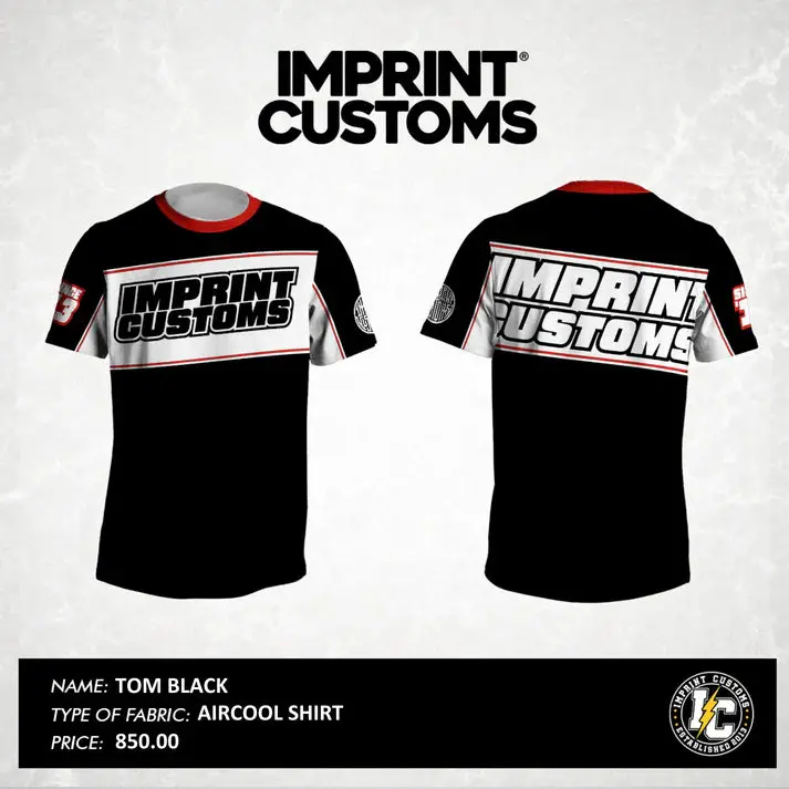 Imprint Customs - Tom Black Aircool Shirt 1