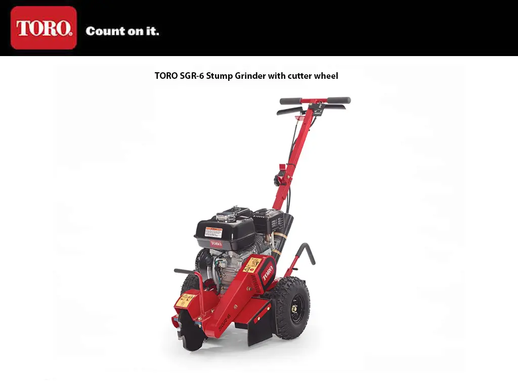 Toro Sgr-6 Stump Grinder 1