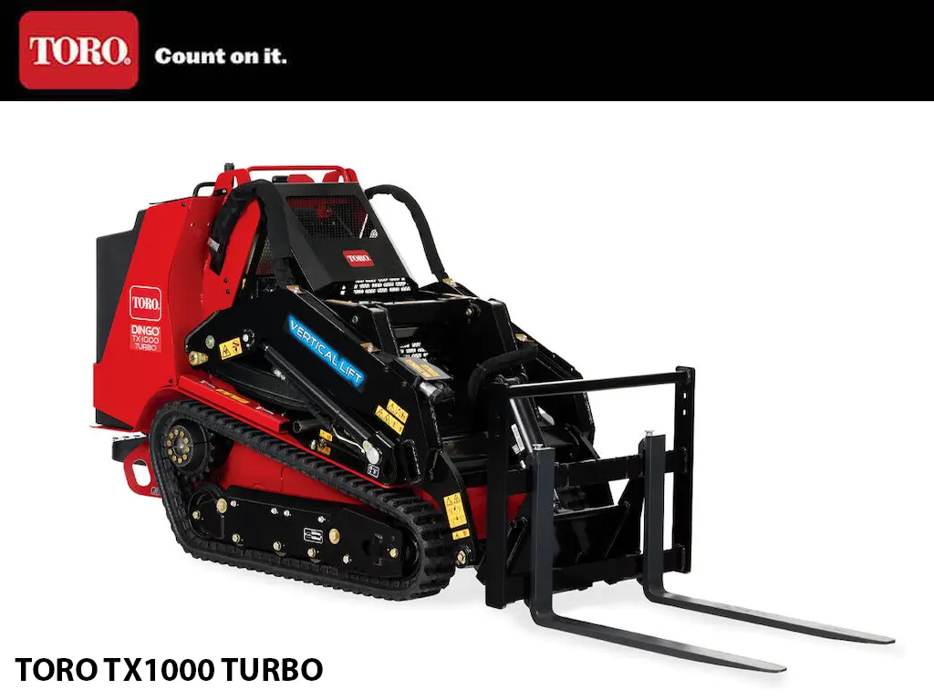 Toro Dingo Tx 1000 Turbo Track Loader 1