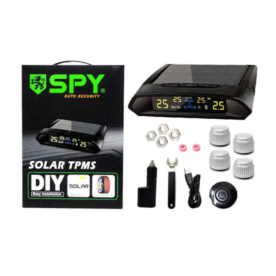 Spy Solar Tire Pressure Monitoring System External Sensor 1