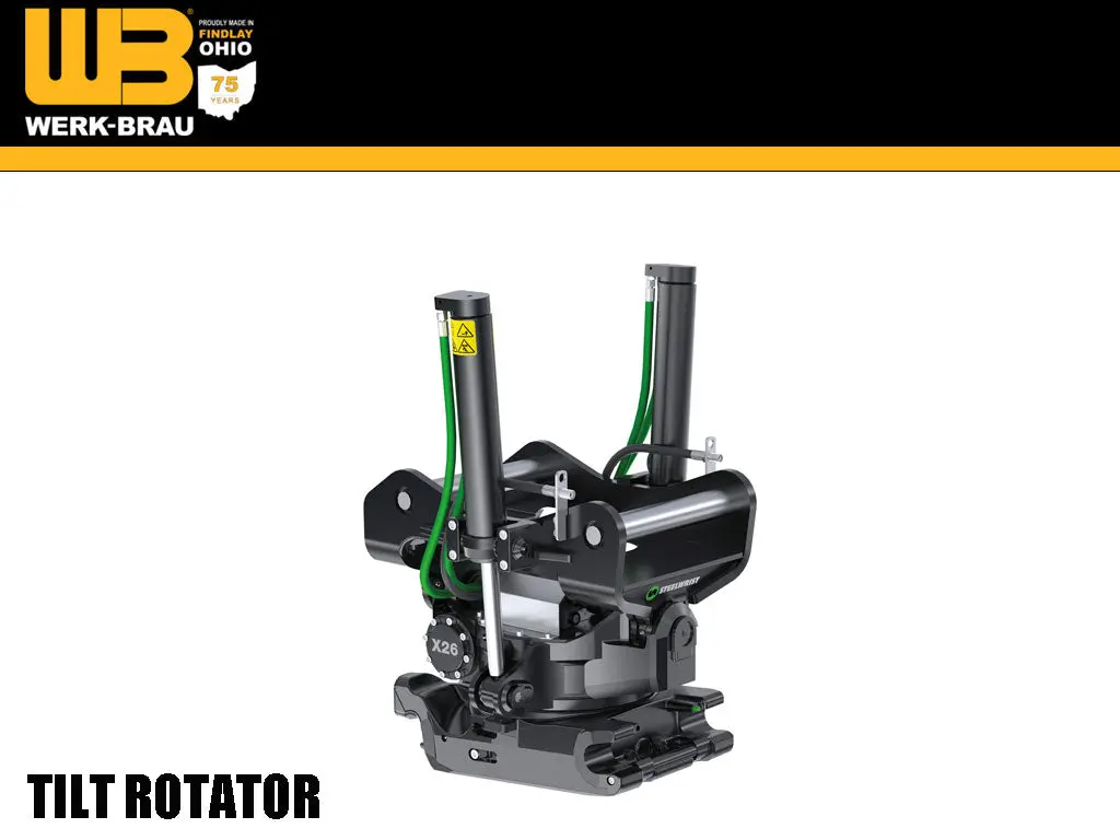 Werk-Brau Tilt Rotator For Excavator 1