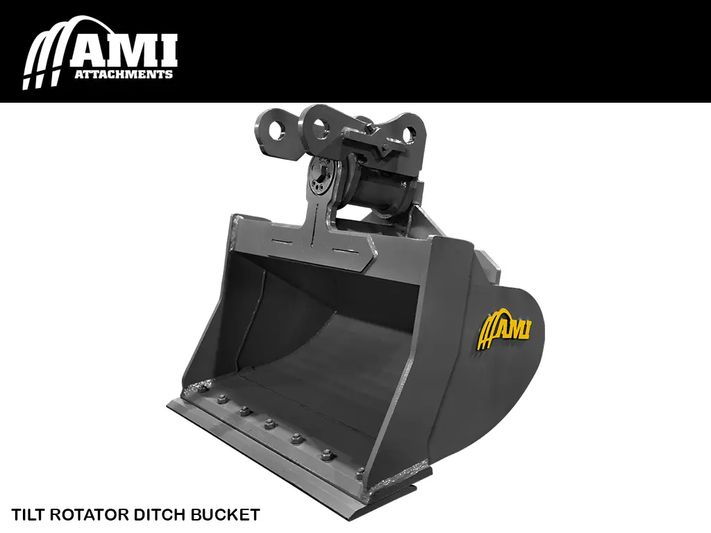 Ami Rotary Tilt Ditch Cleaning Bucket 14000-24000 Lbs. Machines 1