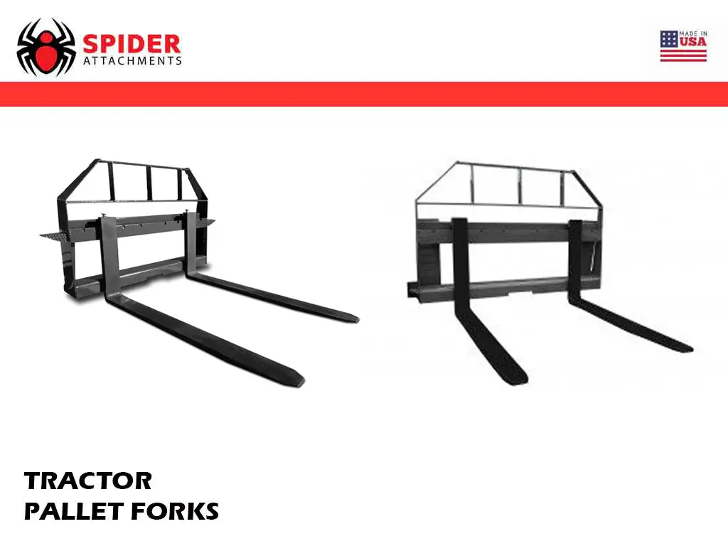 Spider Pallet Fork Assemblies For Tractor 1