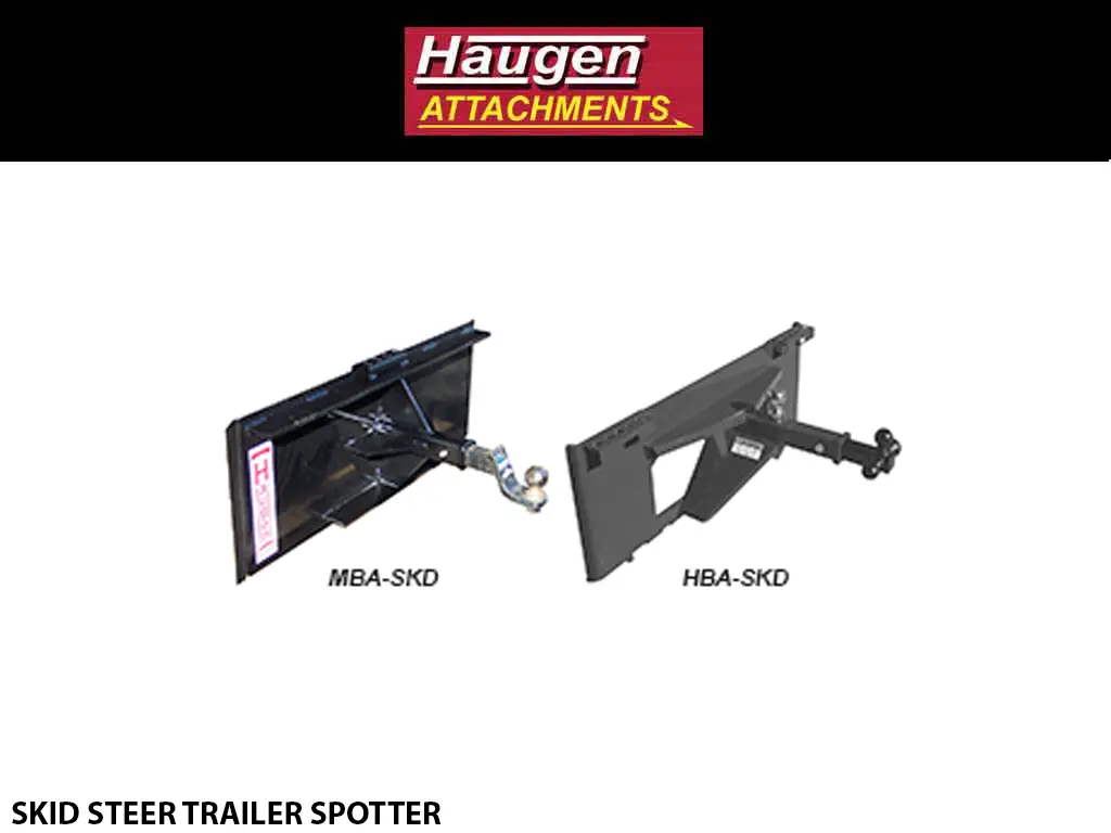 Haugen Trailer Spotters For Skid Steers 1