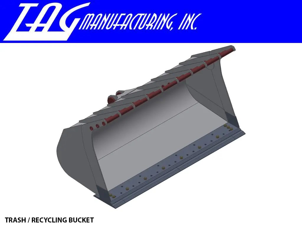Tag Trash Recycling Buckets For Wheel Loaders 1