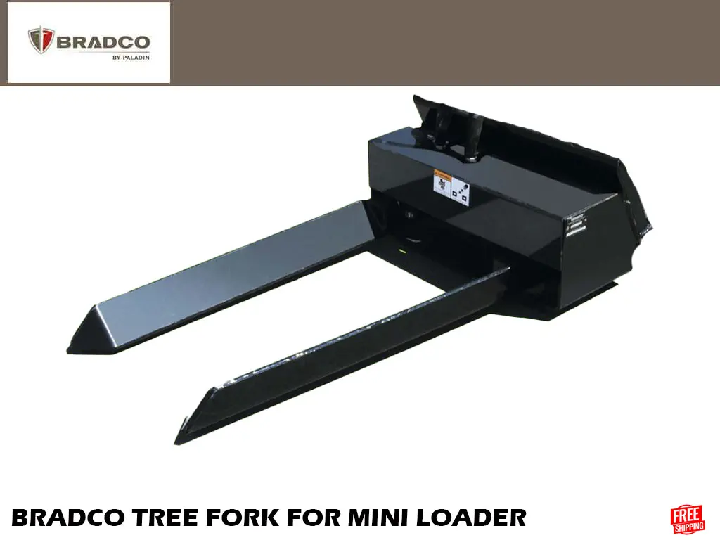 Bradco Tree Forks For Mini Loader 1