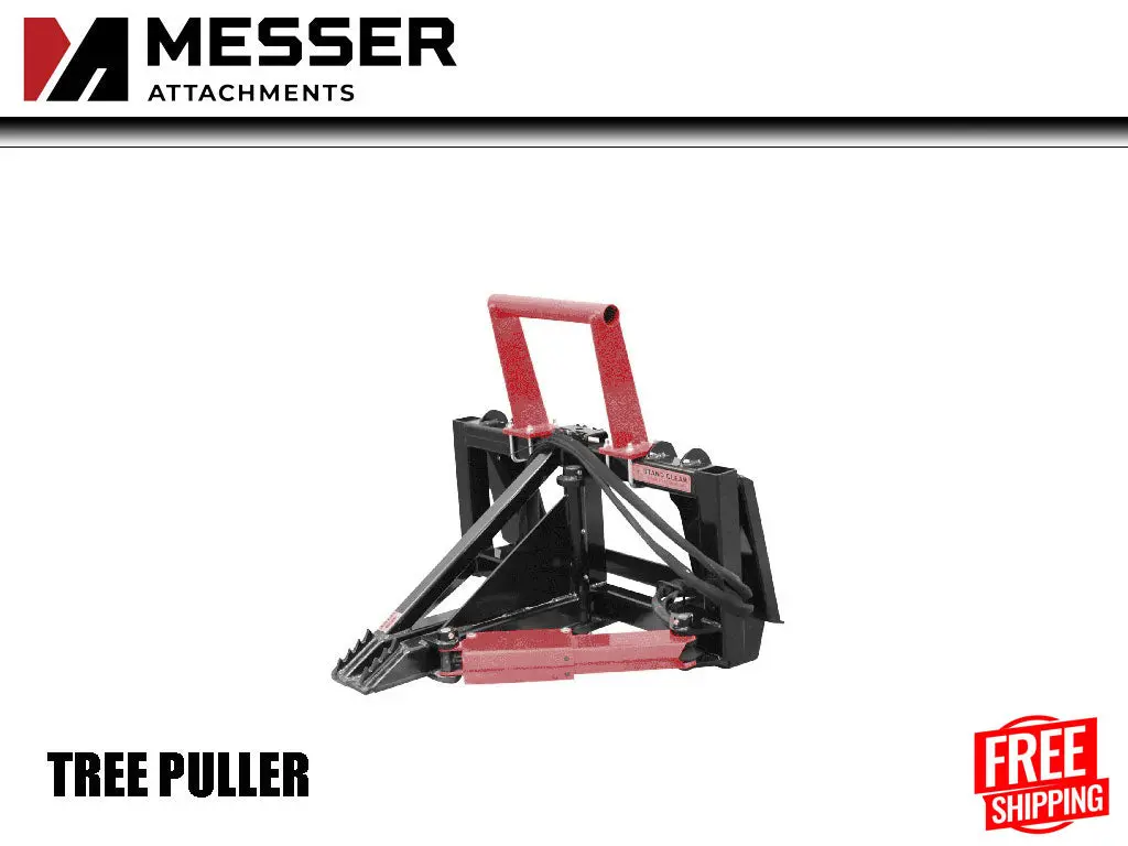 Messer Tree Puller For Skid Steer 1